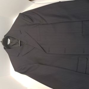 John Claredon's‎ Poly/Wool Blend Pinstripe Men's Suit